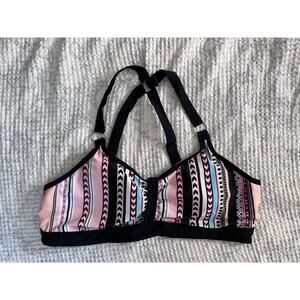 New Modlily Bikini Top 2XL Multi Pastel Full Coverage Molded Cups Built In Bra